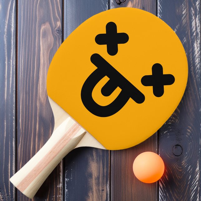 Pala De Ping Pong Naranja Ping Pong Paddle (Subido por el creador)