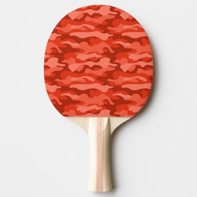Pala De Ping Pong Naranja Soda Monocolor Camo Baseball (Anverso)