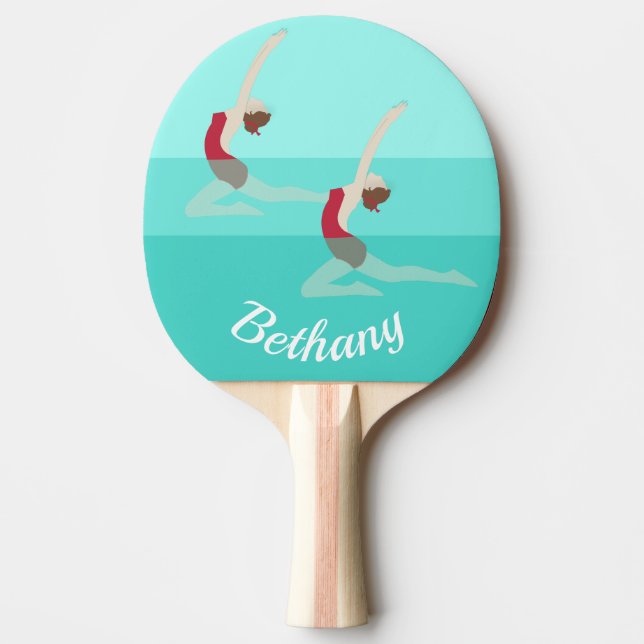Pala De Ping Pong Natación artística (Anverso)