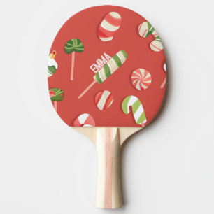 Pala De Ping Pong Navidades Candy