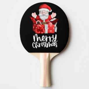 Pala De Ping Pong Navidades con Santa Claus