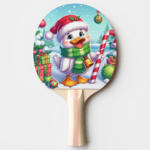 Pala De Ping Pong Navidades de color lindo patán