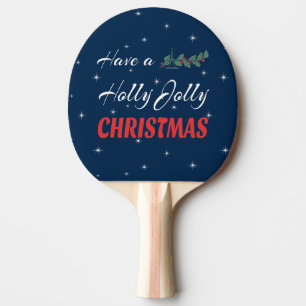 Pala De Ping Pong Navidades de Have Holly Jolly