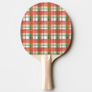 Pala De Ping Pong Navidades de Madras Plaid