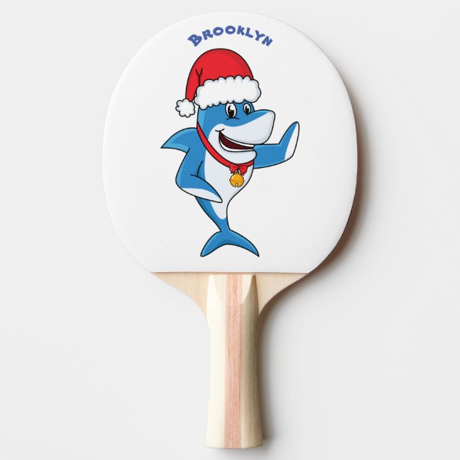 Pala De Ping Pong Navidades divertidos ilustracion personalizado de  (Anverso)