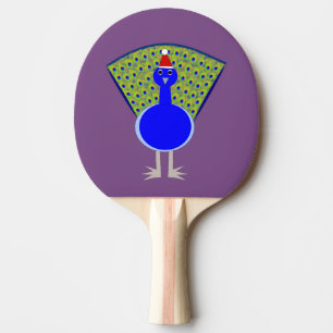 Pala De Ping Pong Navidades divertidos Peacock