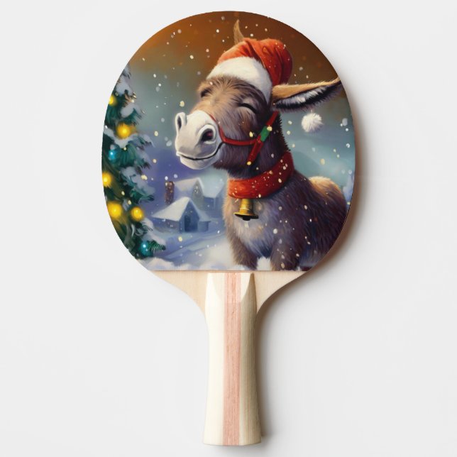 Pala De Ping Pong Navidades Donkey (1) (Anverso)