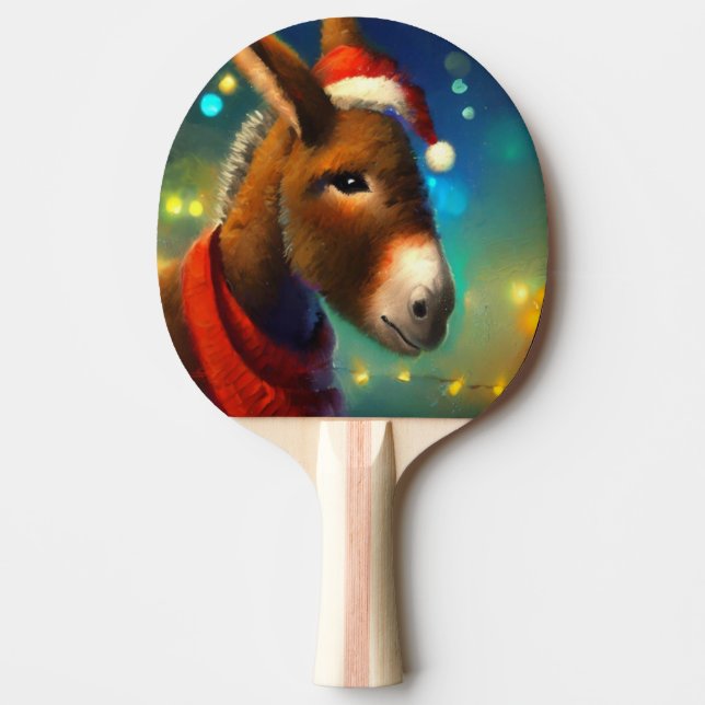 Pala De Ping Pong Navidades Donkey (3) (Anverso)