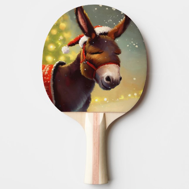 Pala De Ping Pong Navidades Donkey (4) (Anverso)