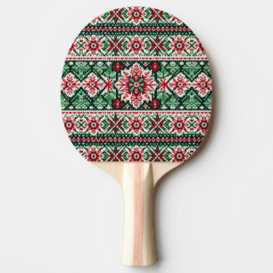 Pala De Ping Pong Navidades/Feria de invierno isla roja y verde