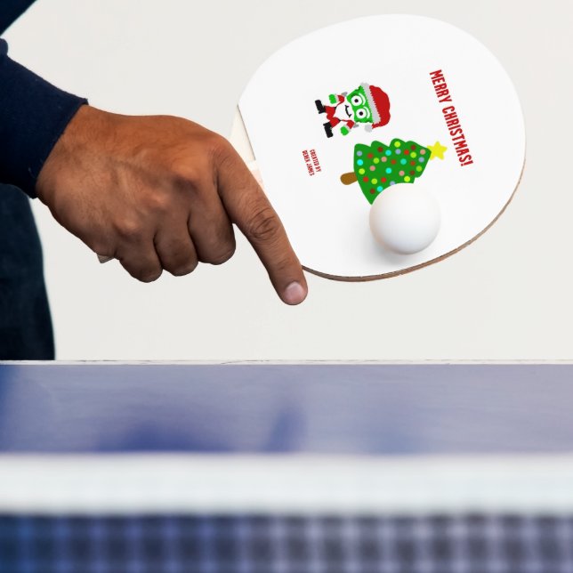 Pala De Ping Pong Navidades FrankenCheese Ping Pong Paddle (in situ)