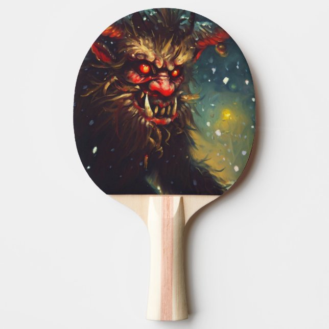 Pala De Ping Pong Navidades Krampus (4) (Anverso)