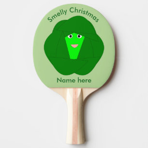 Pala De Ping Pong Navidades malolientes Brussels Sprout Ping Pong Pa