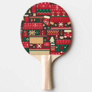 Pala De Ping Pong Navidades Suéter Feo (7)