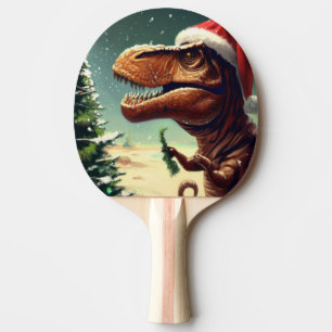 Pala De Ping Pong Navidades T-Rex (4)