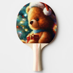 Pala De Ping Pong Navidades Teddy Bear (3)