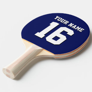 Pala De Ping Pong Navy Blue Sports Jersey