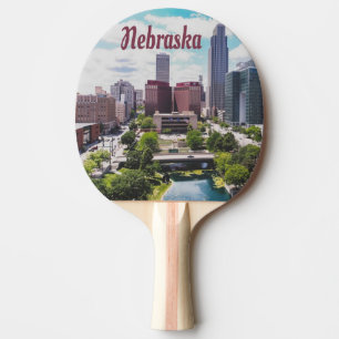 Pala De Ping Pong Nebraska City Skyline Omaha