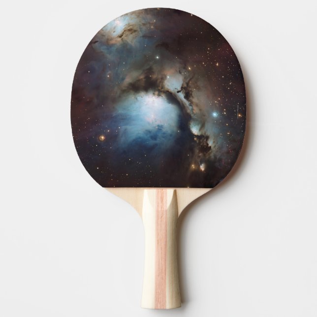 Pala De Ping Pong Nebula Orion Astronomía estrellas del cielo beige  (Anverso)