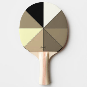 Pala De Ping Pong Negro y blanco HAMbWG, Rueda de color