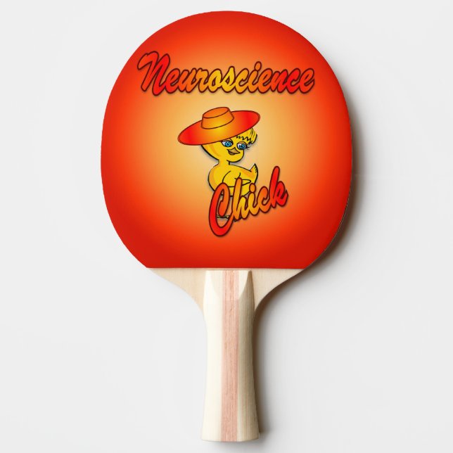 Pala De Ping Pong Neurociencia Chick #5 (Reverso)