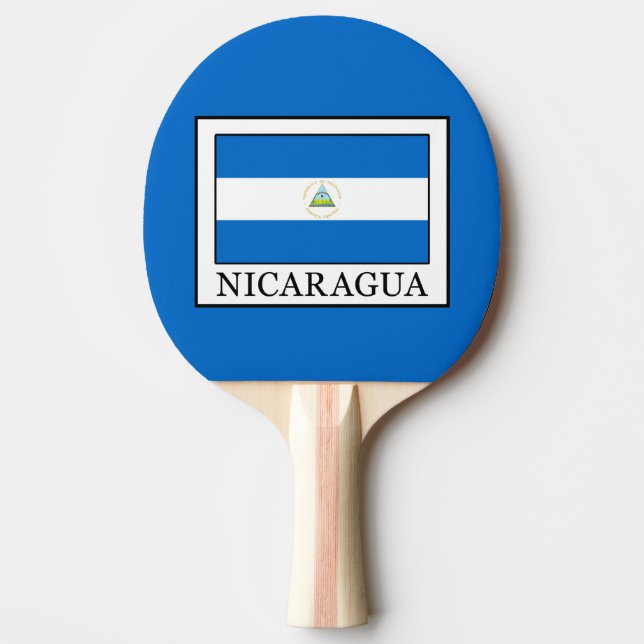 Pala De Ping Pong Nicaragua (Anverso)