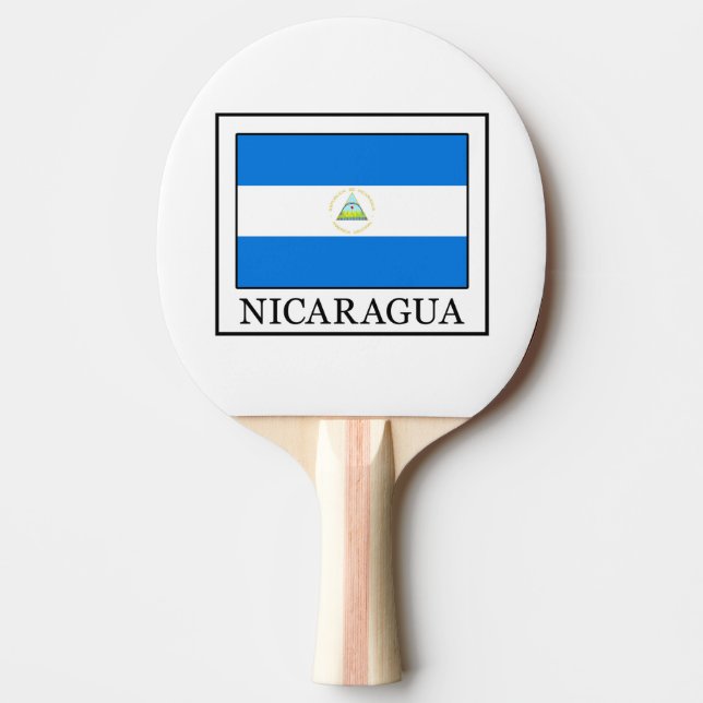 Pala De Ping Pong Nicaragua (Anverso)