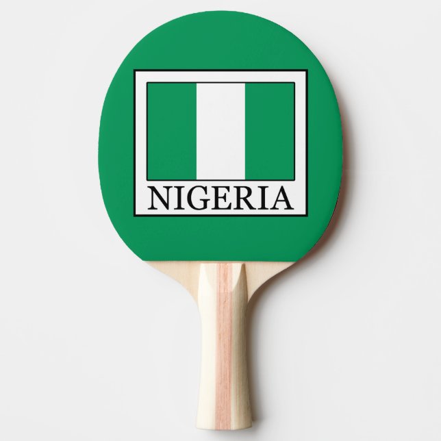 Pala De Ping Pong Nigeria (Anverso)