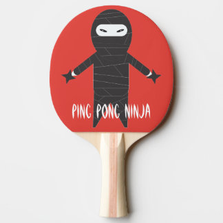 Pala De Ping Pong Ninja Funny Personalizado Smack Talk Divertido