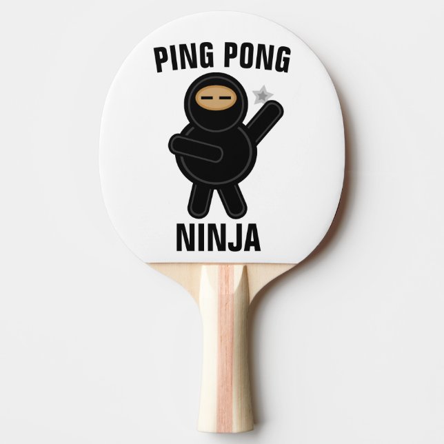 PALA DE PING PONG NINJA FUNNY PING PONG PADDLE (Anverso)