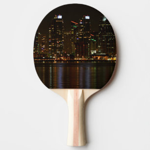 Pala De Ping Pong Noche del horizonte de San Diego