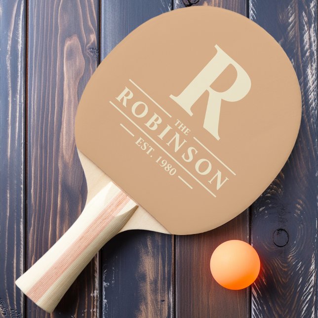 Pala De Ping Pong Nombre de la familia y Beso inicial (Subido por el creador)