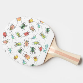 Pala De Ping Pong Nombre de los Chicas de fallos cutáneos