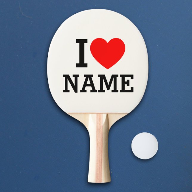 Pala De Ping Pong Nombre del corazón (Subido por el creador)