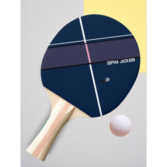 Pala De Ping Pong Nombre del jugador de tenis de mesa personalizado  (personalized table tennise)