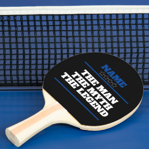 Pala De Ping Pong Nombre Personalizado El Hombre El Mito La Leyenda