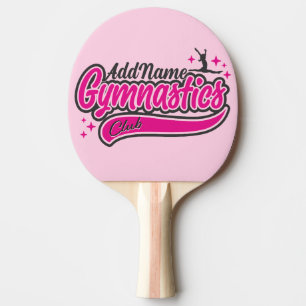 Pala De Ping Pong NOMBRE personalizado Gimnasia de salto dividido de