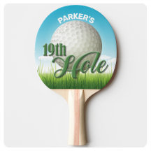NOMBRE personalizado Golfer Golf Pro Ball 19th Hol