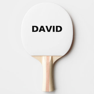 Pala De Ping Pong Nombre Personalizado minimalista O Logo