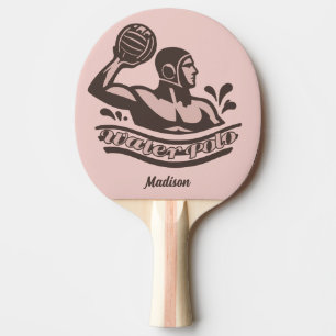 Pala De Ping Pong Nombre Personalizado Water Polo