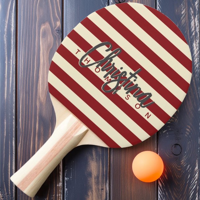 Pala De Ping Pong Nombre pintado de grano de polo profundo de mediad (Subido por el creador)