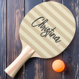 Pala De Ping Pong Nombre pintado de la duna de arena de polo de medi