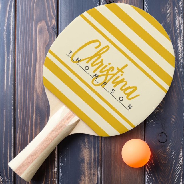 Pala De Ping Pong Nombre pintado de pancarta de polo de mediados de  (Subido por el creador)