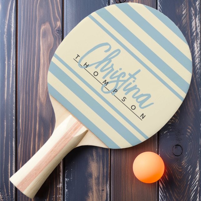 Pala De Ping Pong Nombre pintado del cielo de luz del polo de mediad (Subido por el creador)