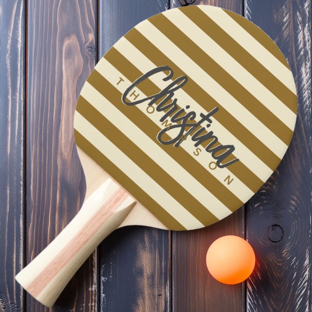 Pala De Ping Pong Nombre pintado del desierto cálido de polo de medi (Subido por el creador)