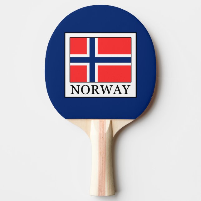 Pala De Ping Pong Noruega (Anverso)