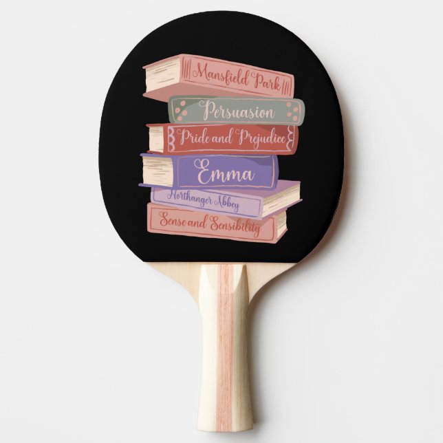 Pala De Ping Pong Novelas de Jane Austen V (Anverso)