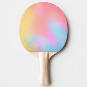 Pala De Ping Pong nube de arcoíris