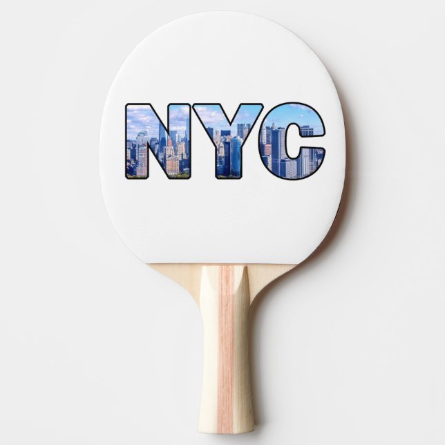 PALA DE PING PONG NYC (Anverso)