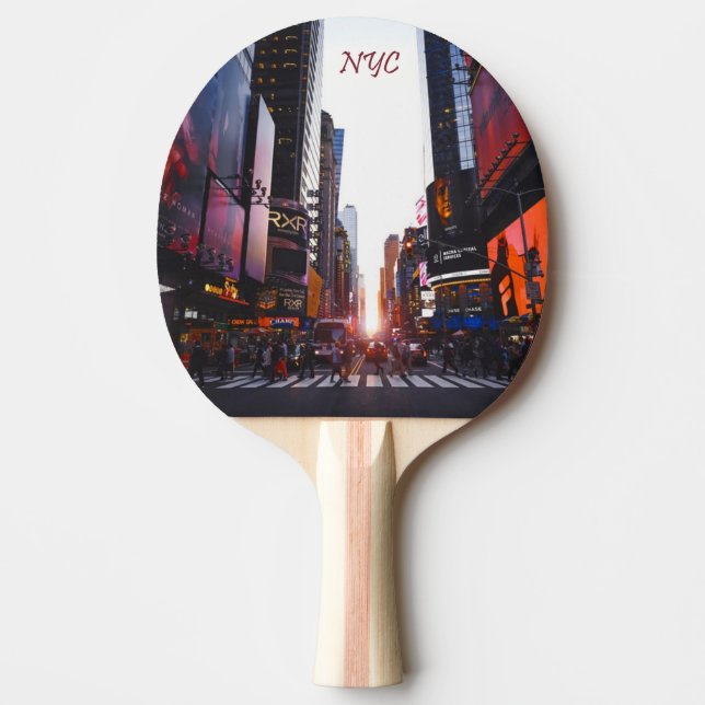 Pala De Ping Pong NYC Times Square New York (Anverso)